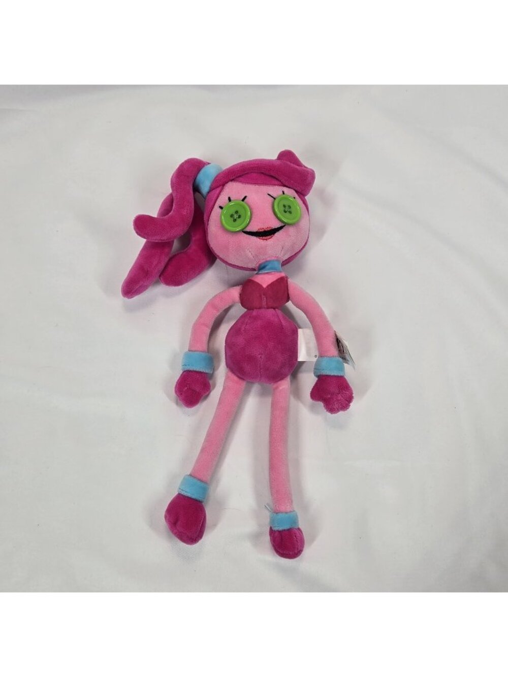 Poppy Playtime Mommy Long Legs Plush Doll 10" Pink Toy Monster 2022 Button Eyes